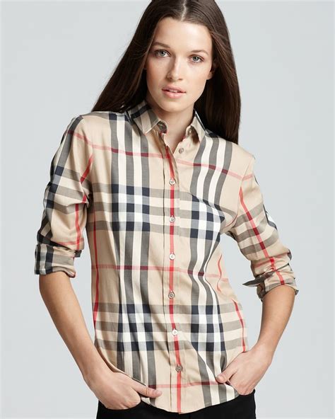 burberry shirt womens cheap|female burberry shirts on sale.